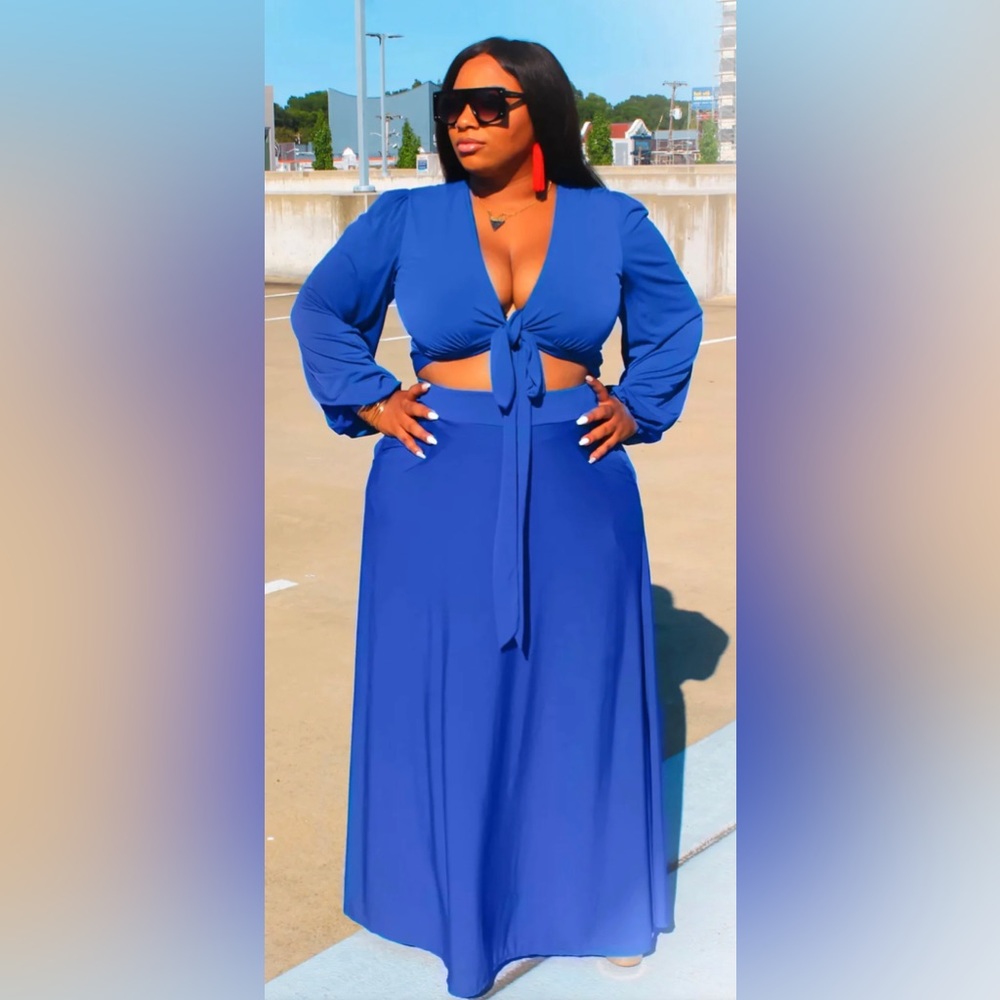 Cre8tive Concepts Unforgettable Two Piece-Blue